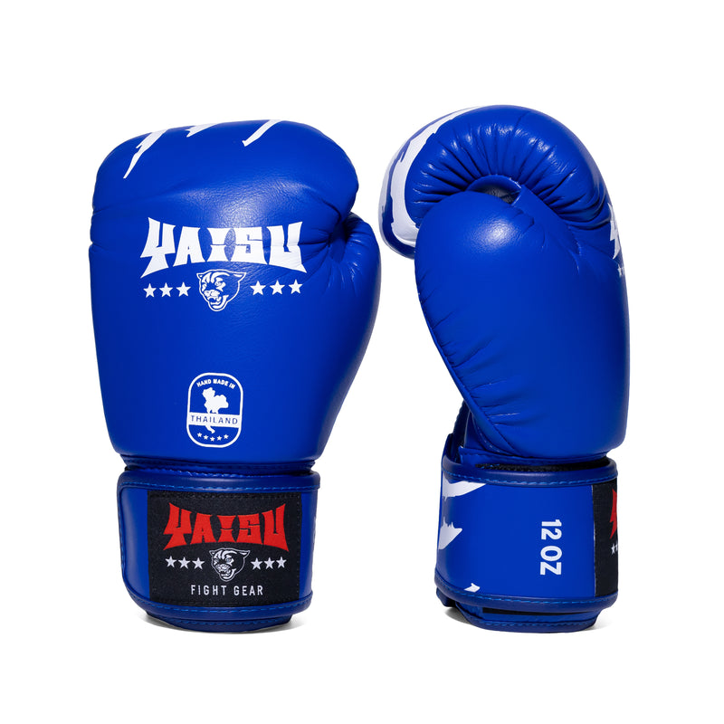 Velcro Gloves - Claws (Blue)