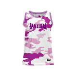 Yaisu Polyester Jersey - Pink Camo