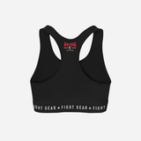 Yaisu Key Compression Sports Bra - Black/Red